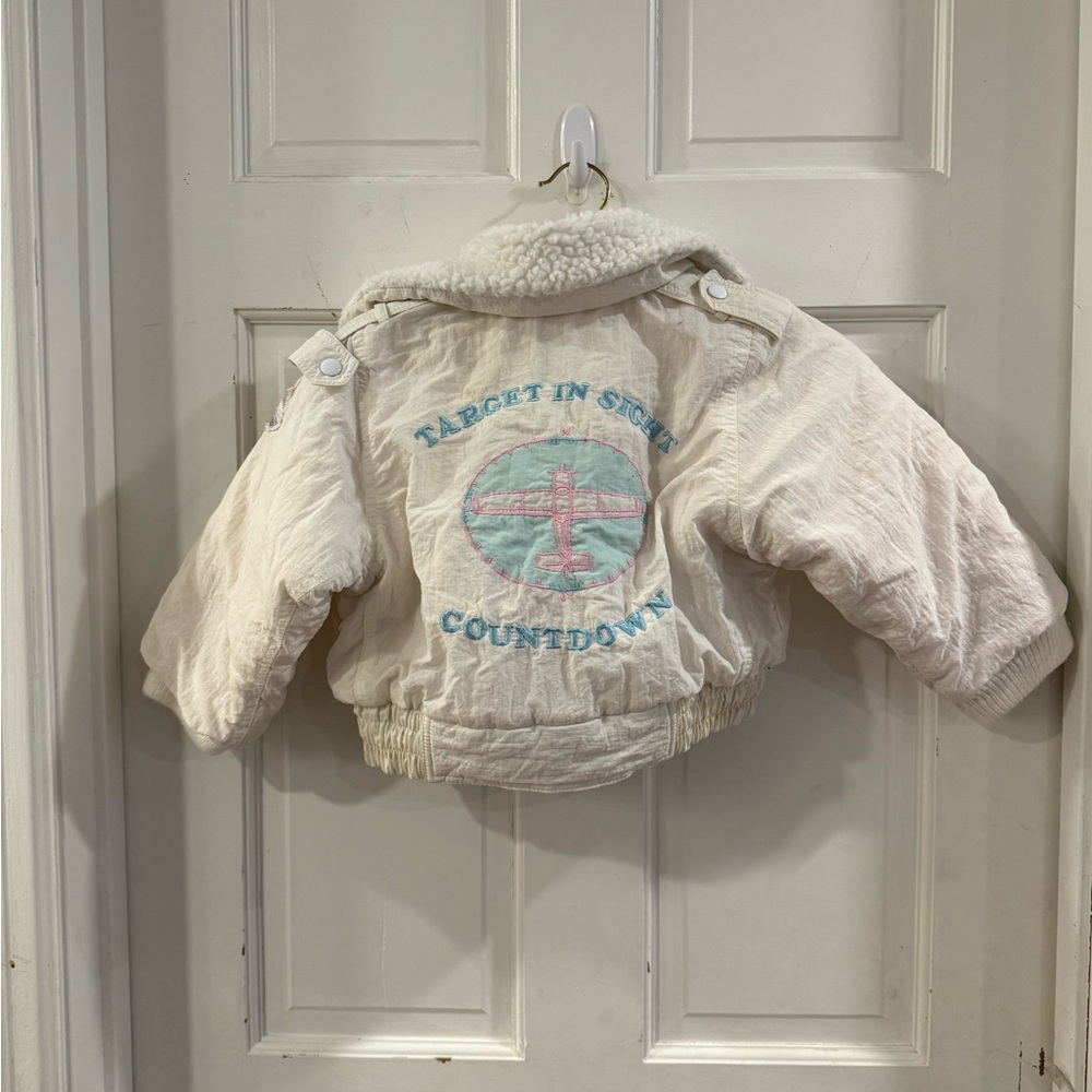 Vintage Toddler Air Force Bomber Jacket (2)